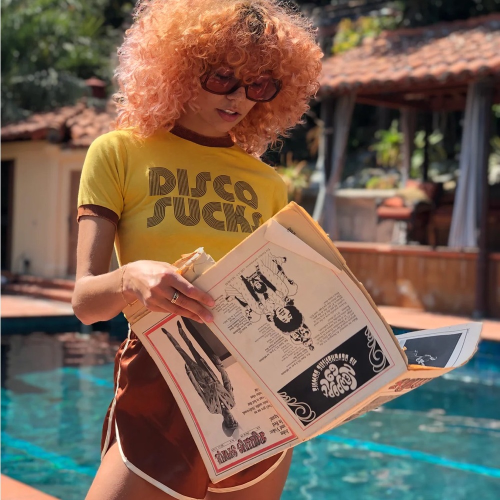 Stoned Immaculate Disco Sucks Ringer Tee